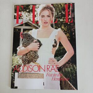 Elle magazine May 2025 featuring Addison Rae